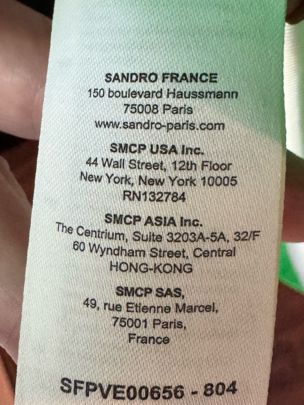 NWOT Sandro Bright Green Two-Button Tailored Blazer, FR 40/ US8 - Picture 9 of 14